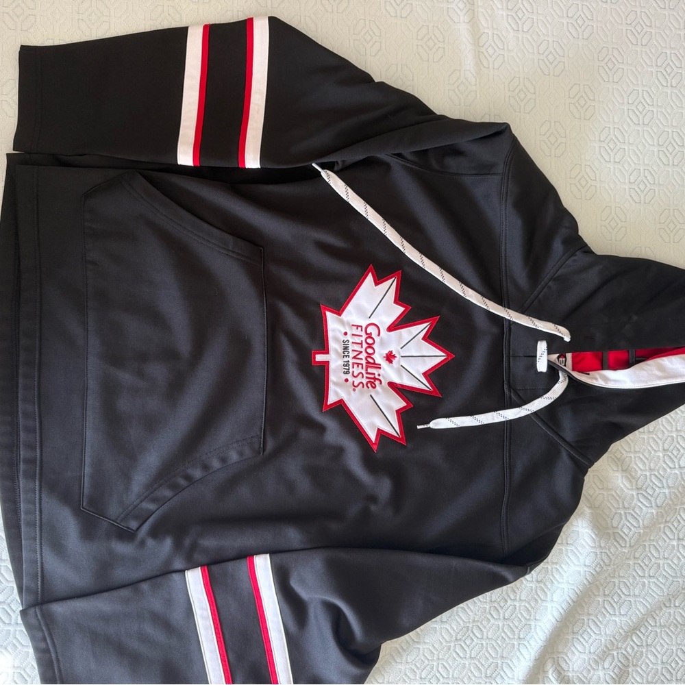 Rare GoodLife Fitness Hockey Hoodie